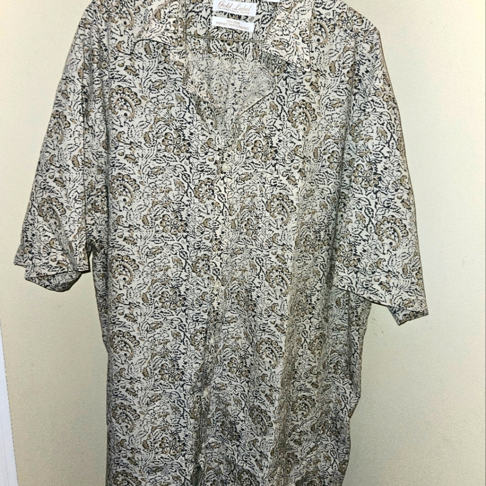 Mens Iron free dress shirt